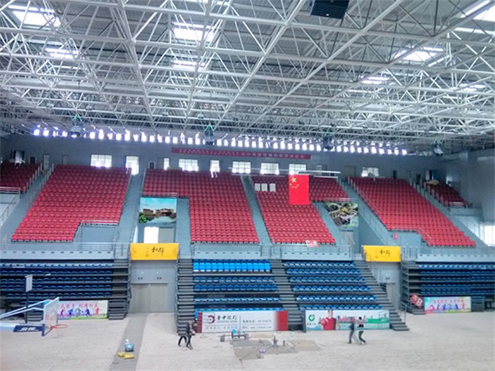 珠海电厂体育馆网架加工